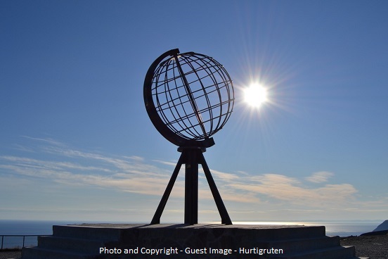 Welcome to North Cape - Photo and copyright - Guest image Hurtigruten